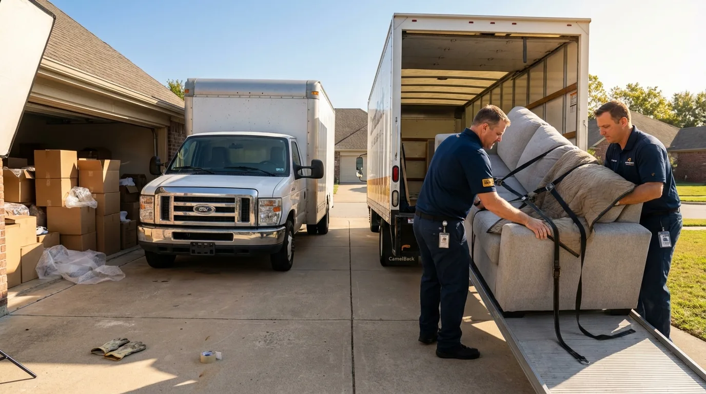 DIY truck vs professional crew comparison in South Houston